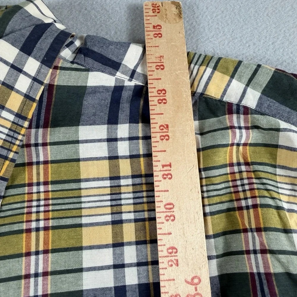 Polo Ralph Lauren Classic Fit Shirt Mens 2XT Tall Plaid Button Down Cotton